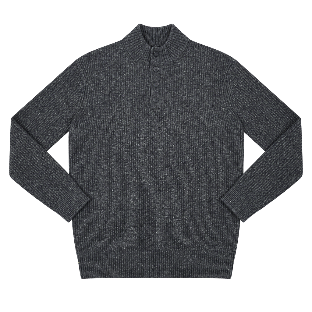 Goodfellow & Co Mock Neck Button Sweater 1