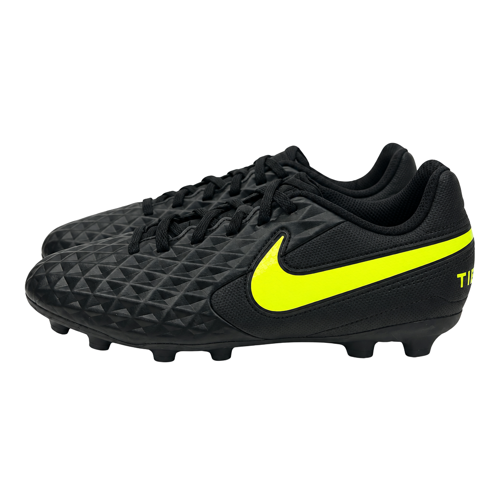 Nike Tiempo Legend 8 Club MG Soccer Cleats Black Yellow (Size: 1.5y) 1