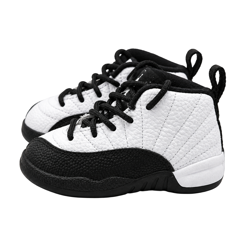Jordan 12 Retro Toddler Size 7C White Black Gold 1