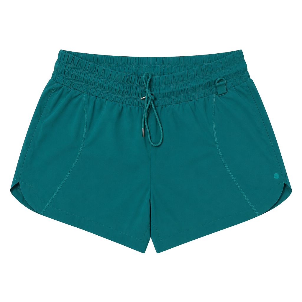 Avia Women's Hike Run Athletic Shorts with Zip Pocket 1