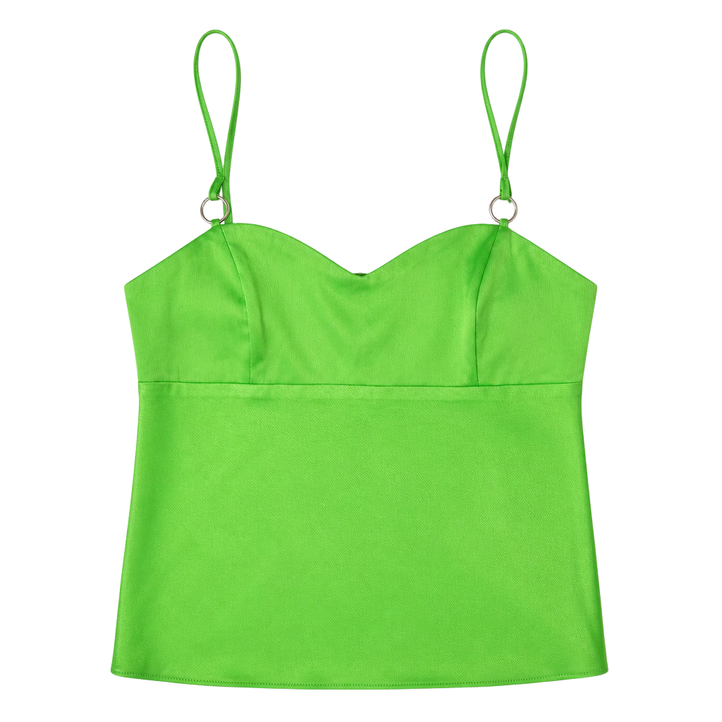 Silence + Noise Frannie Satin Flyaway Cami Tank Top 1
