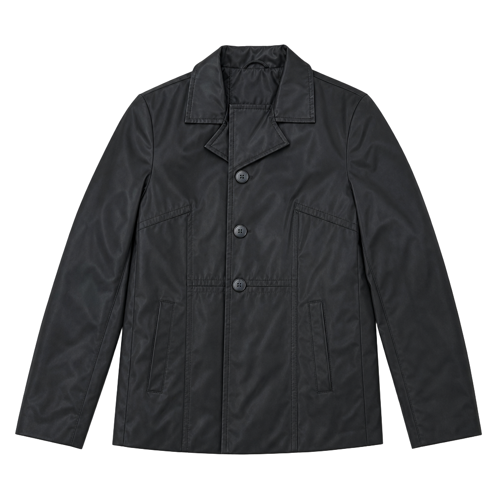 Static Women's Black Lightweight Button-Down Blazer Jacket 1