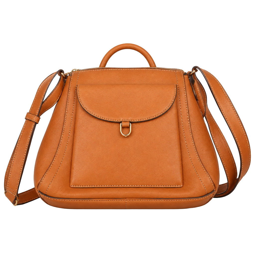 Fossil Parker Leather Backpack Brown Mini 1
