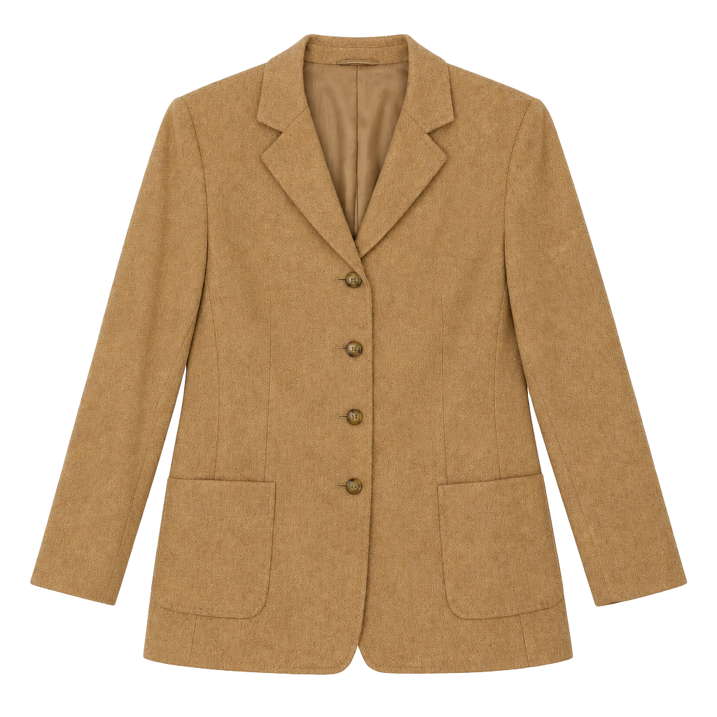 Vintage Talbots Petites Pure Camel Hair Jacket Blazor Size 8 1