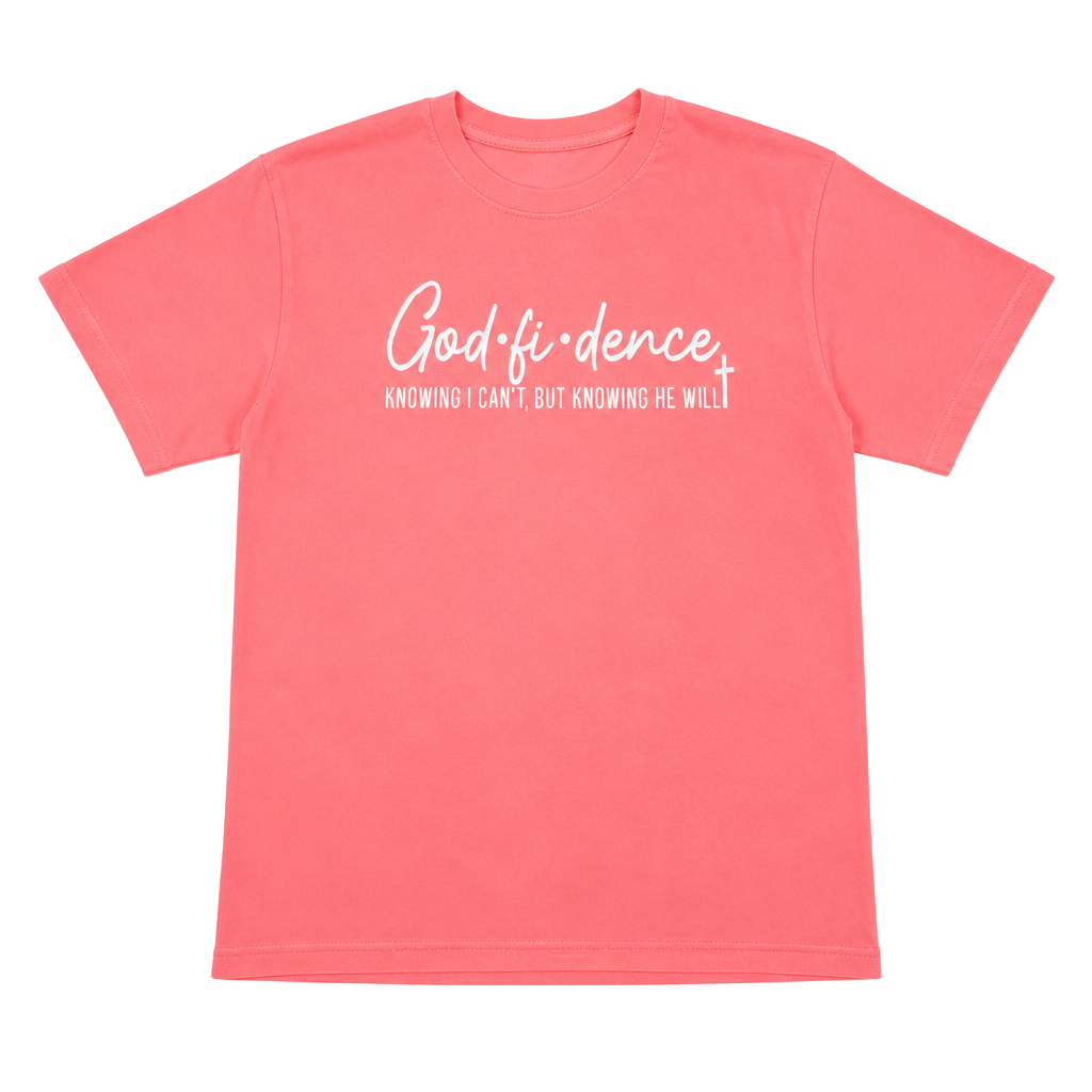 God-Fidence Faith-Based Graphic T-Shirt 1