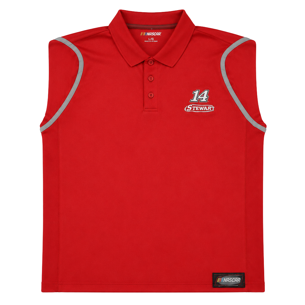 NASCAR Tony Stewart 14 Polo Shirt Size XL Red Racing Team Collection 1