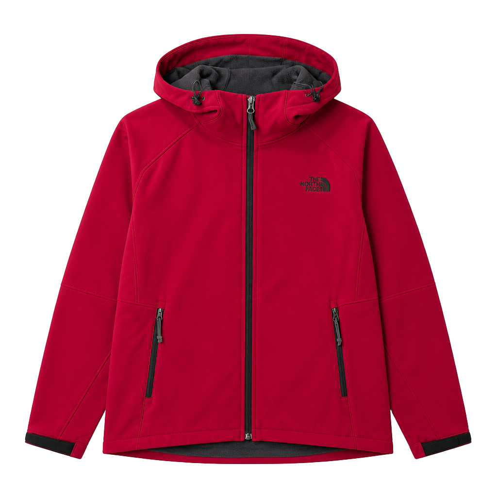 Men’s The North Face Jacket: Apex Bionic Hooded Softshell Jacket - Large 1
