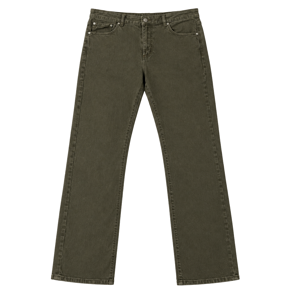 DL1961 Russell Slim Straight Size 36x34 Brown Pants 1