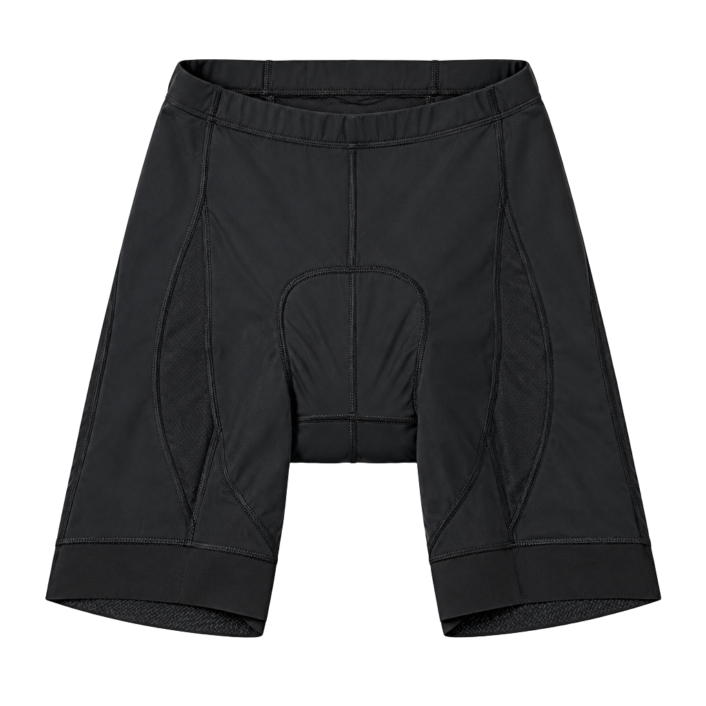Ewedoos Cycling Shorts Size Large Black Padded Spandex 1