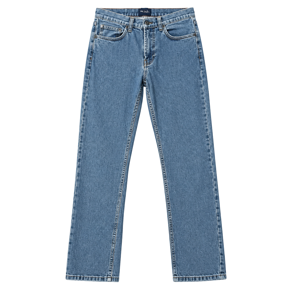 CHX New York Jeans Size 32/30 Blue Cotton Denim Straight Leg Pants 1
