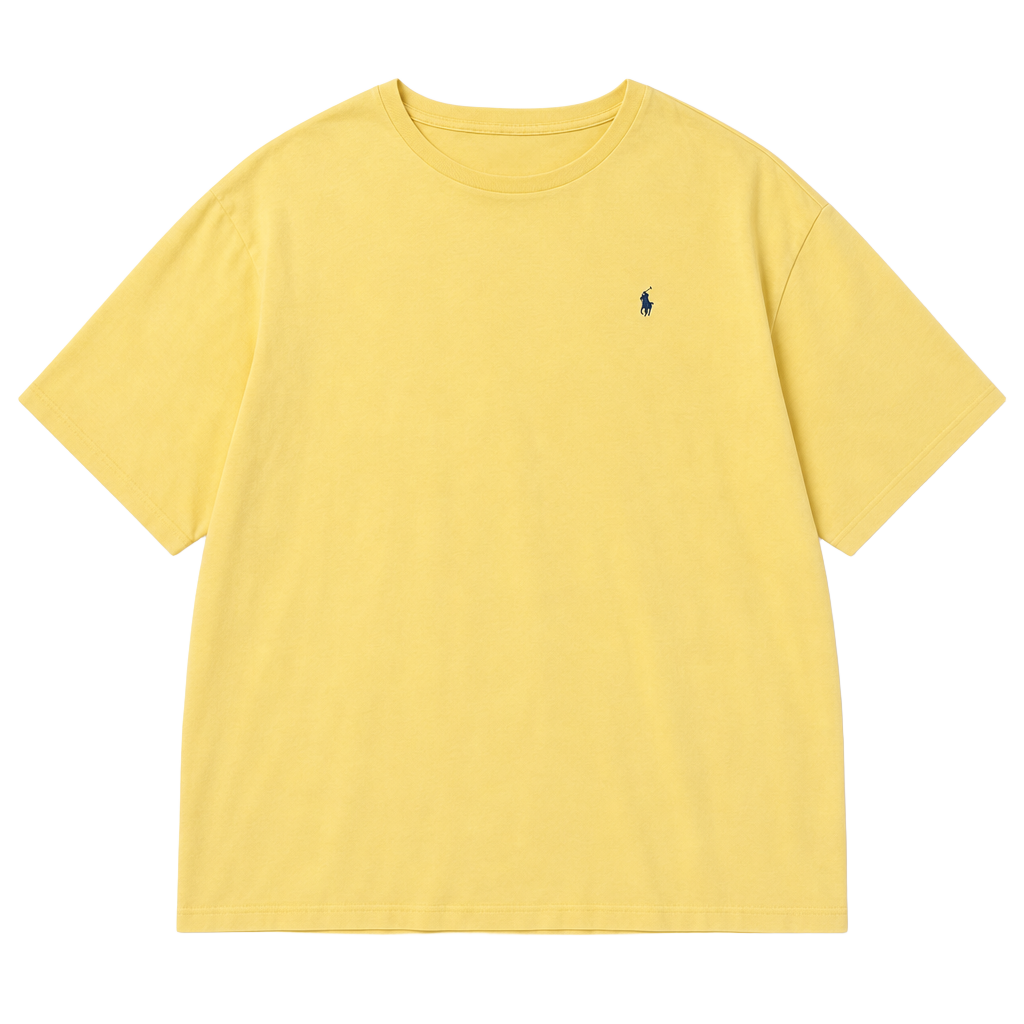 Polo Ralph Lauren Classic Fit Crewneck T-Shirt Yellow XXL 1