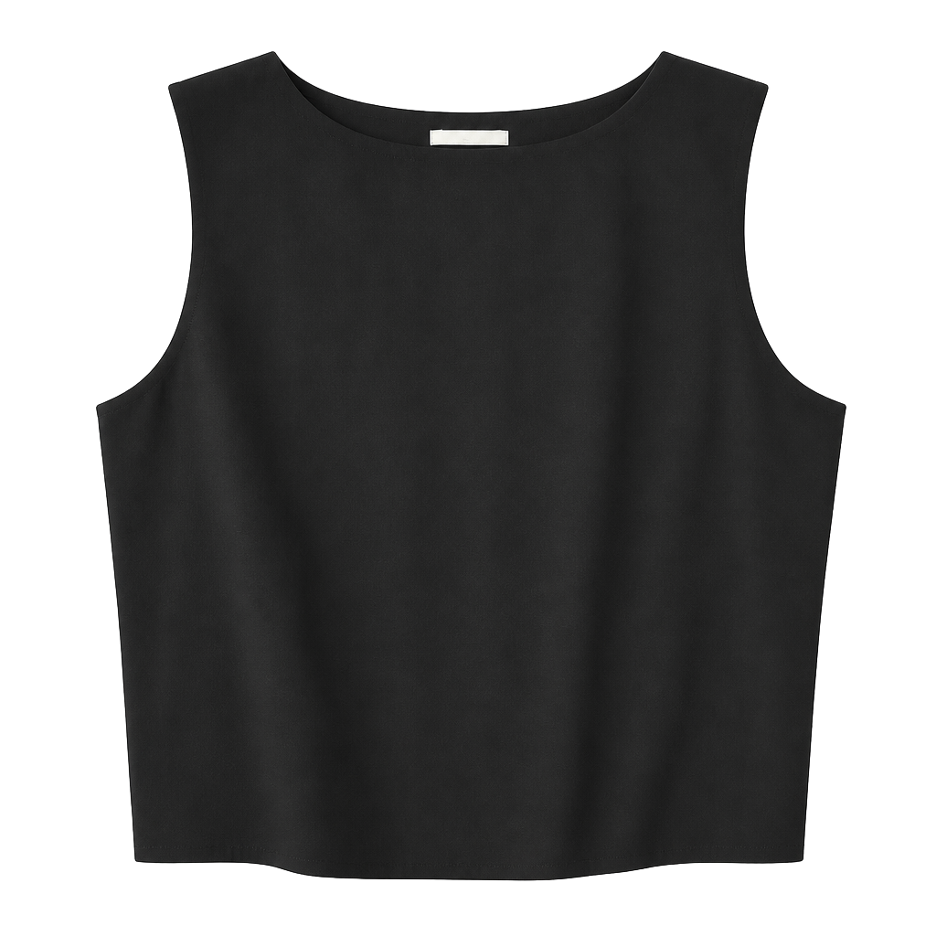 Amanda Smith Woman Sleeveless Shell Top Black Size 22W 1