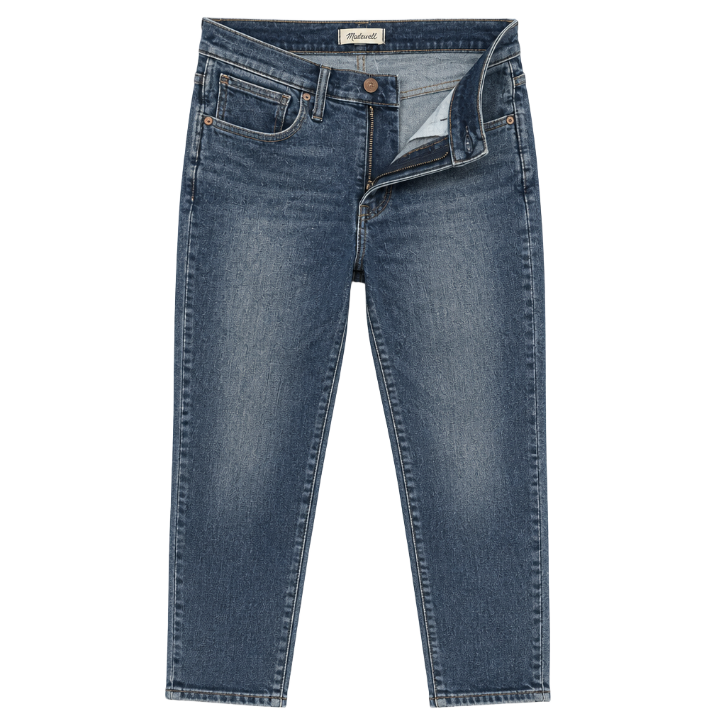 Madewell 10" High-Rise Skinny Jeans in Medium Indigo Wash size 28 1