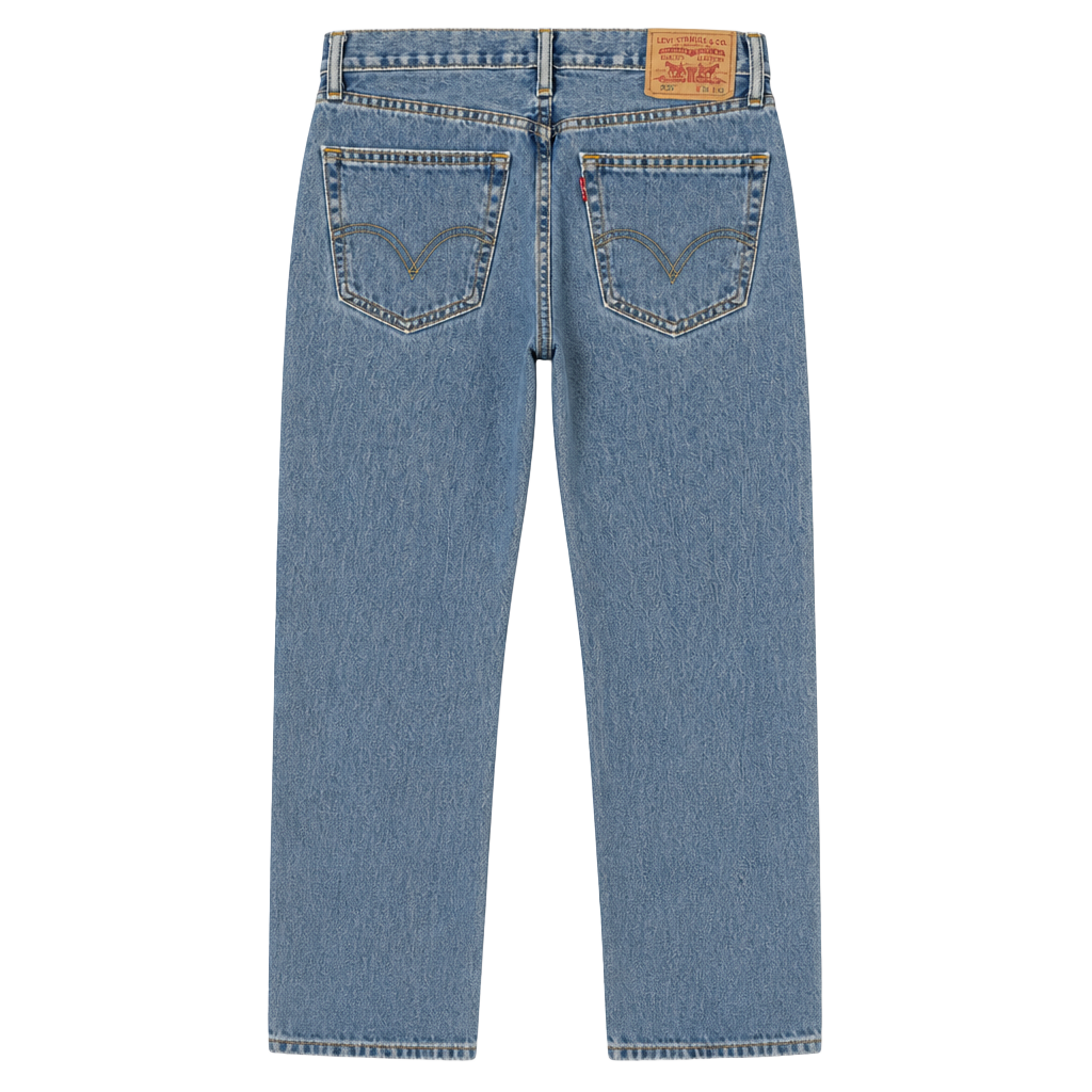 Levi's 505 Straight Fit Blue Denim Jeans Size 30x32 1