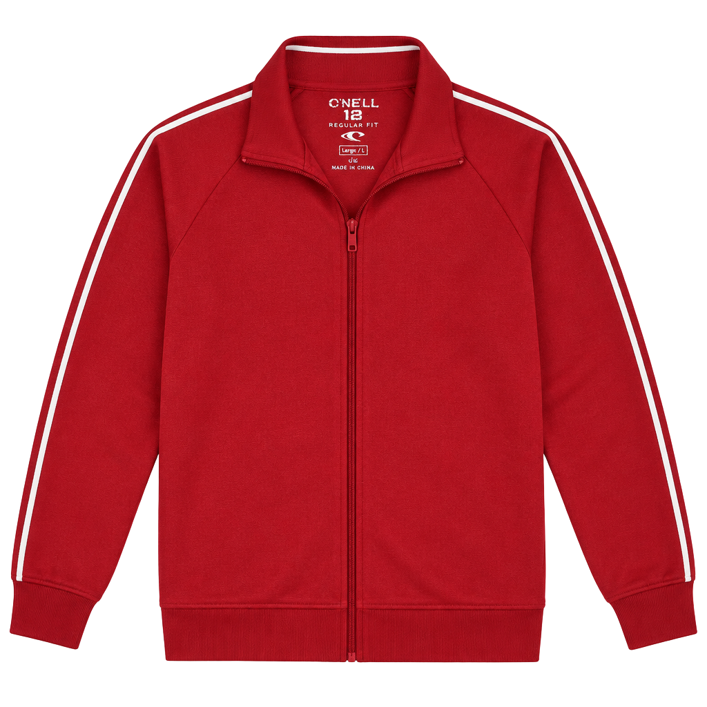 Haggar Cool 18 Pro Golf Shirt Size L Red Zip Polo 1