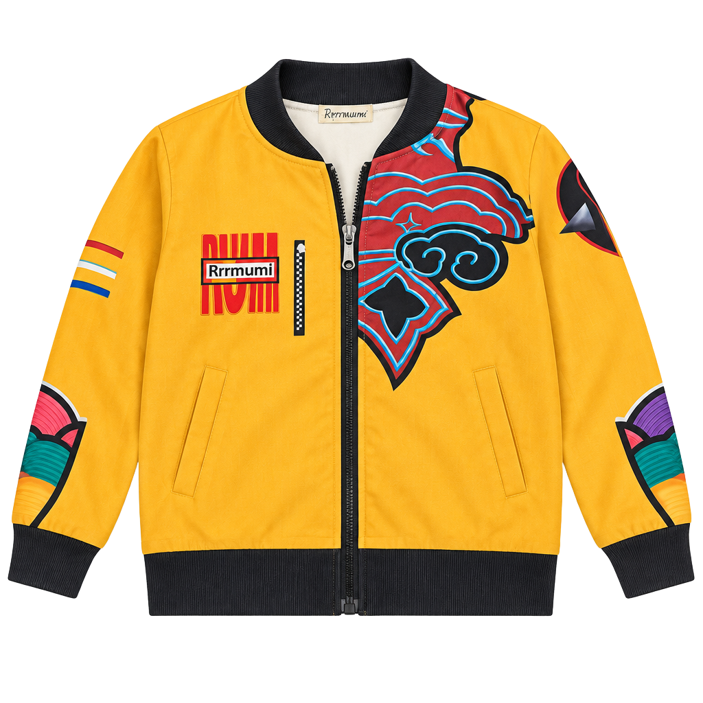 LingQiShizu Rumi Cosplay Jacket Size 140 Yellow KPop Demon Hunters 1