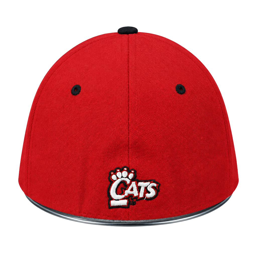 Zephyr Cincinnati Bearcats Fitted Hat Size 7 Red Wool Blend 1