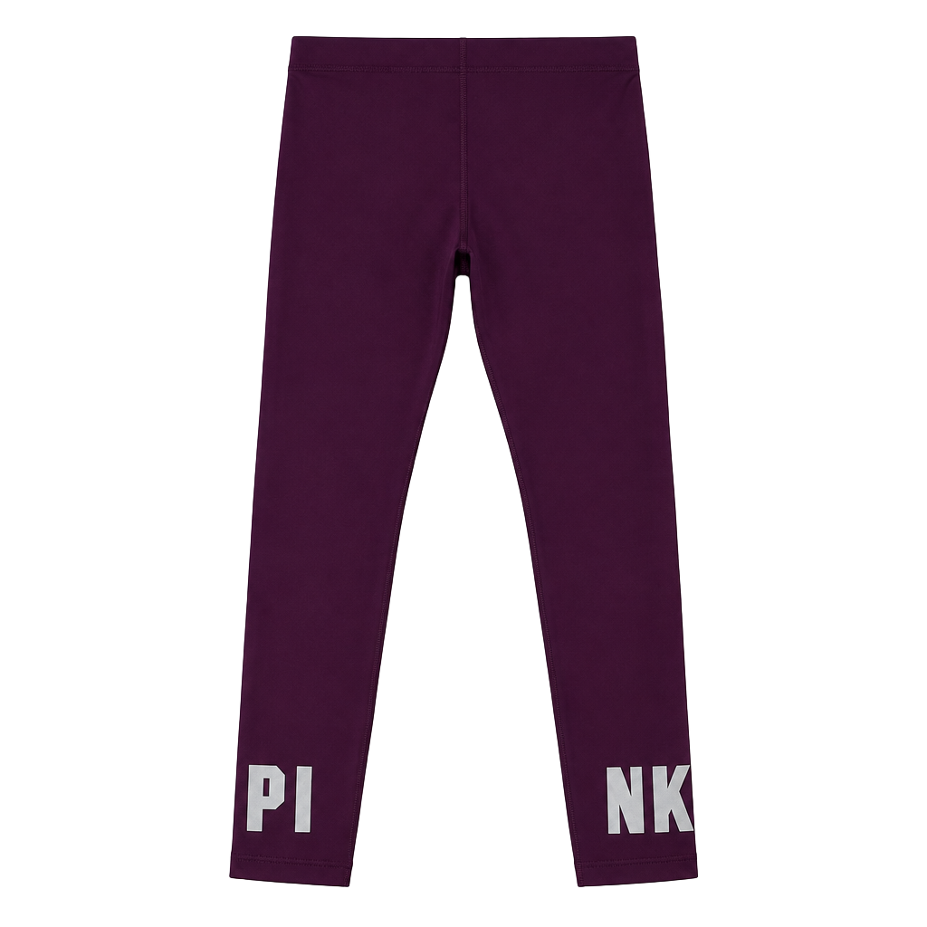 PINK Victoria's Secret Leggings Purple Activewear 1