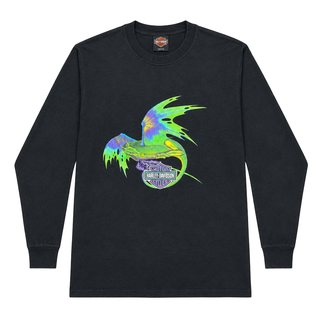 Harley-Davidson Dragon Cancun Long Sleeve Shirt 1