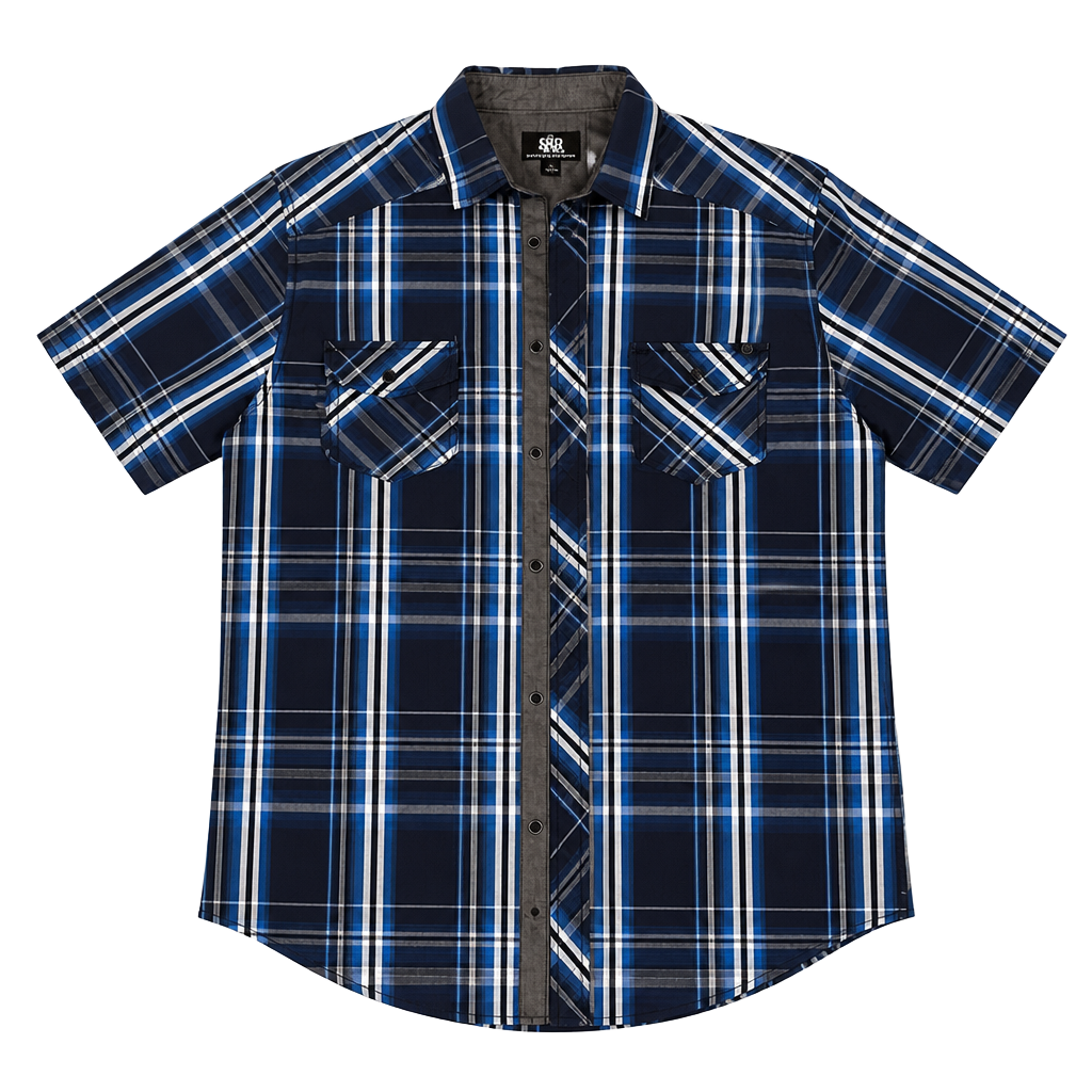 Rock & Republic blue and white button-up shirt
flawless
L but fits like M 1