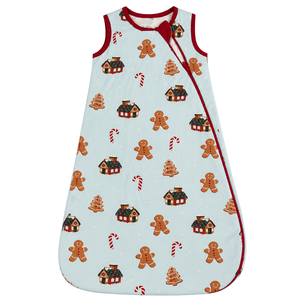 Larkspur Gingerbread House Print Baby Sleep Sack 6-18m 1tog 1