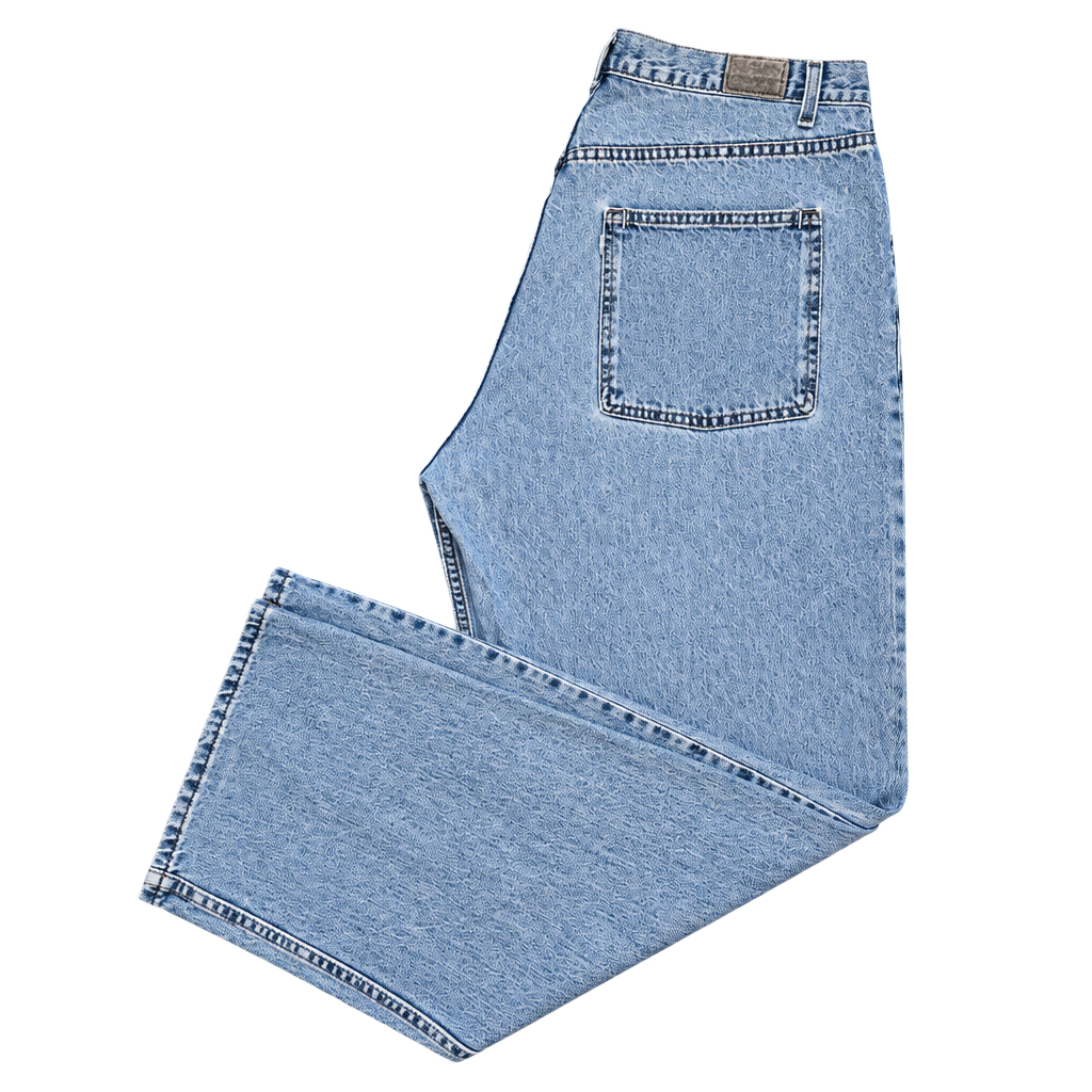Levi's Silvertab Baggy Jeans Size W38 L32 Light Wash Denim 1