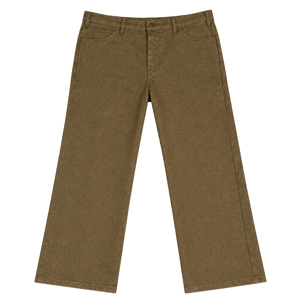 1985 Levi's 651 Pants W40 L32 Brown Vintage Wool Blend 80s Sta-Prest 1