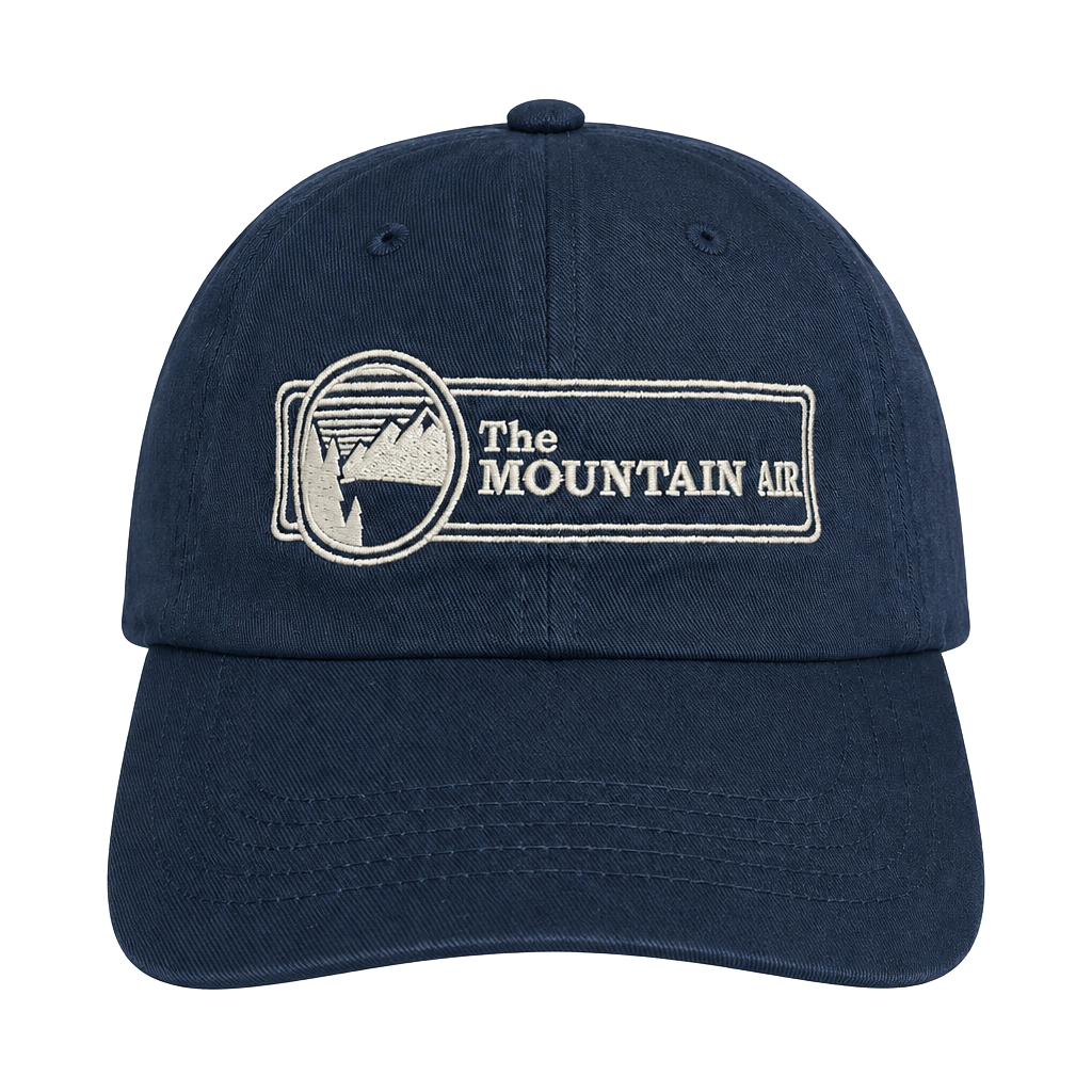 The Classics Yupoong The Mountain Air Hat Navy Cotton Adjustable 1