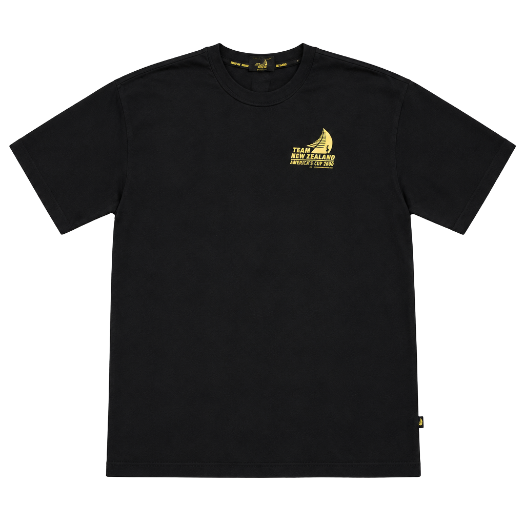 Team New Zealand America's Cup 2000 T-Shirt XL Black Cotton 1