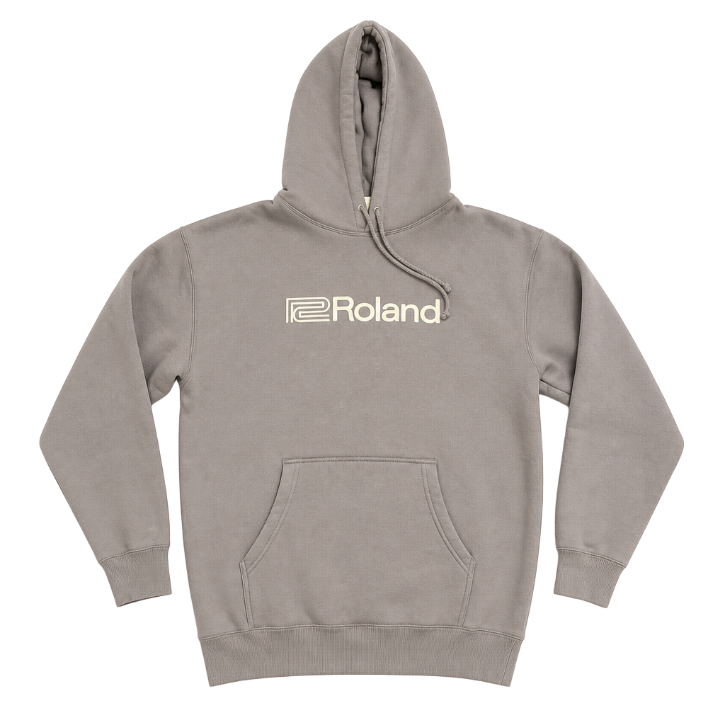 Roland Lifestyle Hoodie Size X-Large Purple Logo Sweatshirt 1