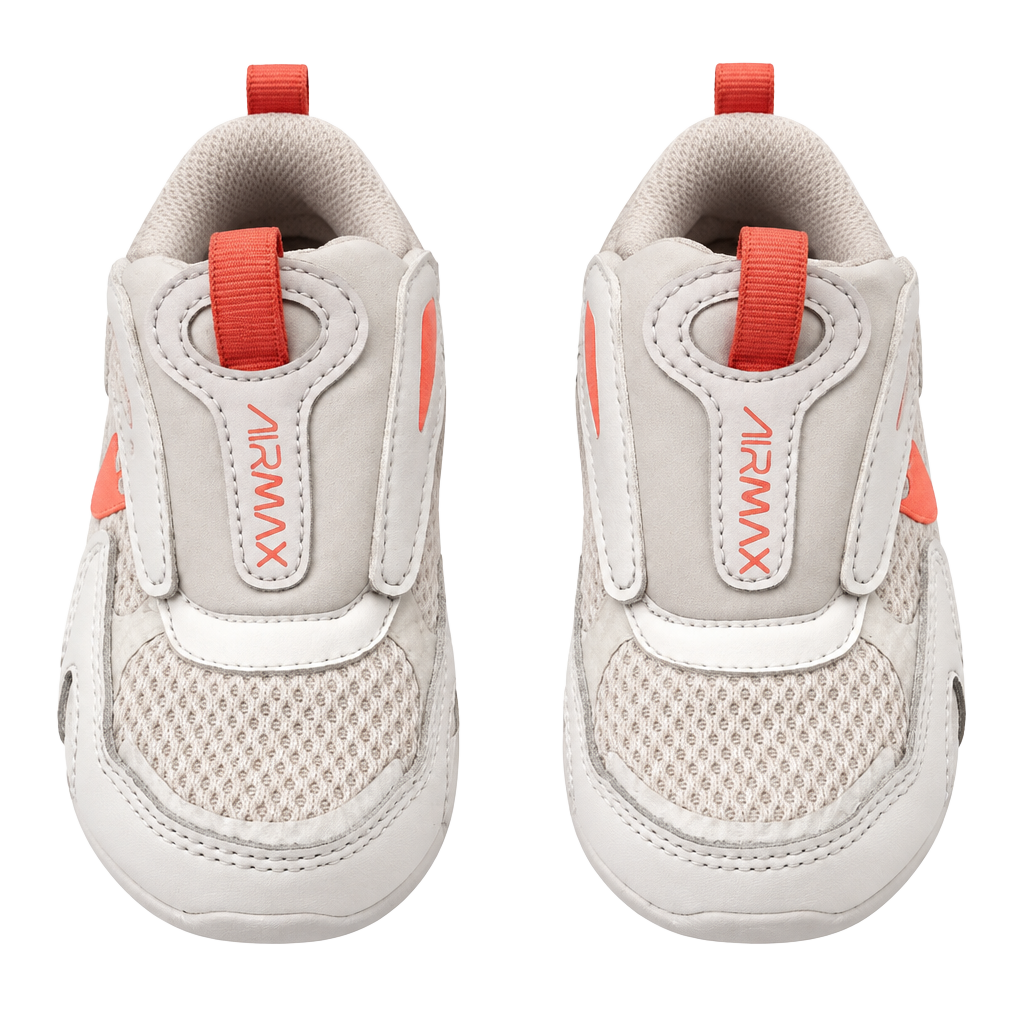 Nike Air Max Bolt Size 8C White Crimson Bliss 1