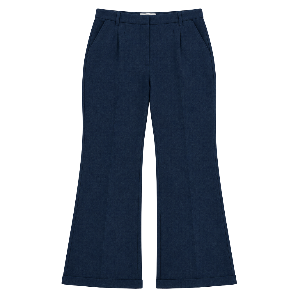 Abercrombie & Fitch Dress Pants Size L Black Pleated Trouser 1