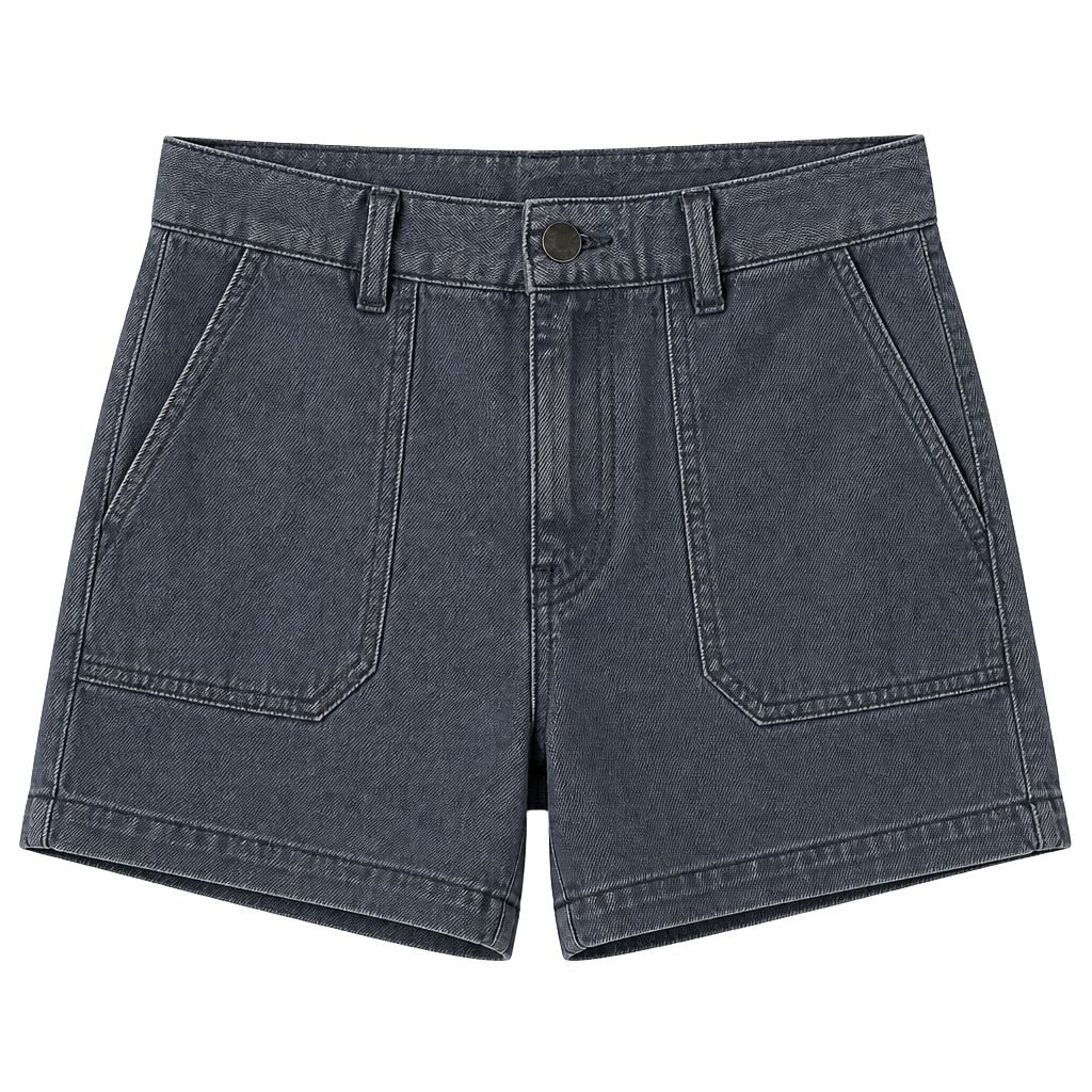H&M Slim Fit Pants Black. Button Fly. Worn. Faded. Size 33 1