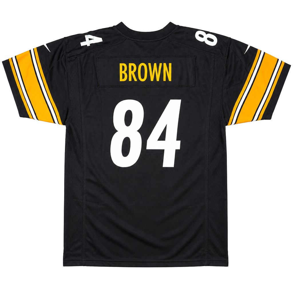 Nike Pittsburgh Steelers Antonio Brown #84 On-Field Youth Jersey, Black 1