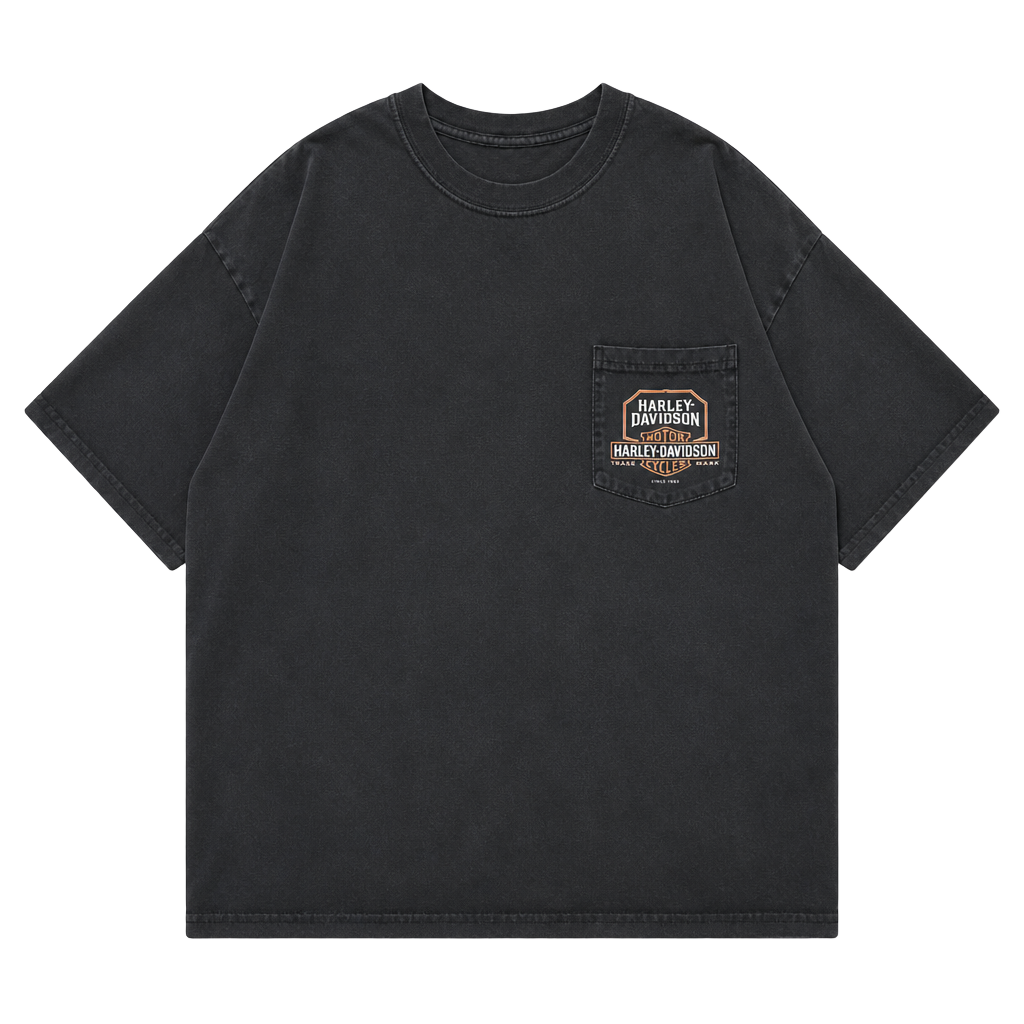 Harley-Davidson Palm Beach Florida Graphic Pocket T-Shirt 1