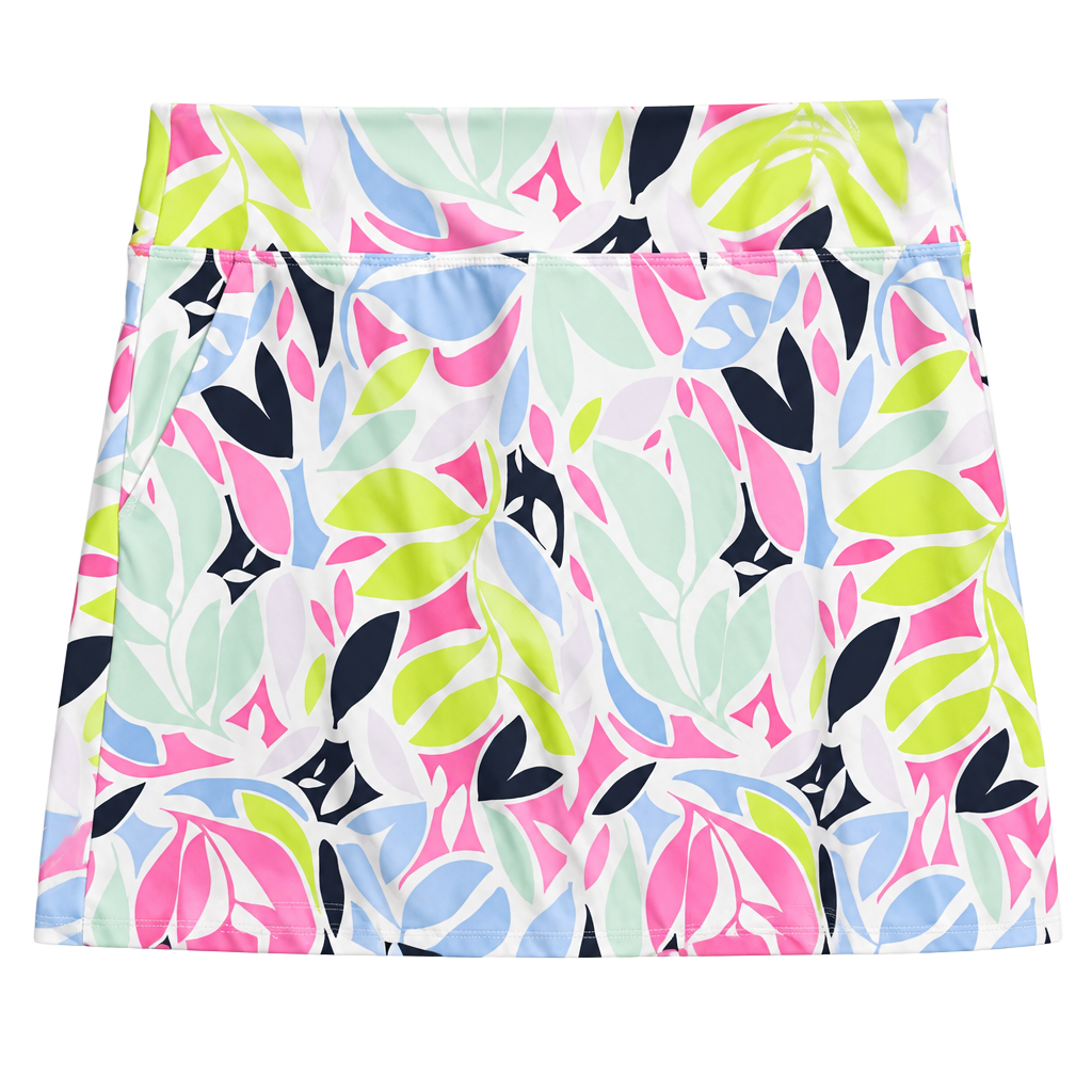 Tommy Bahama Golf Skort Size S Floral Leaf Athletic Tennis Pickleball 1
