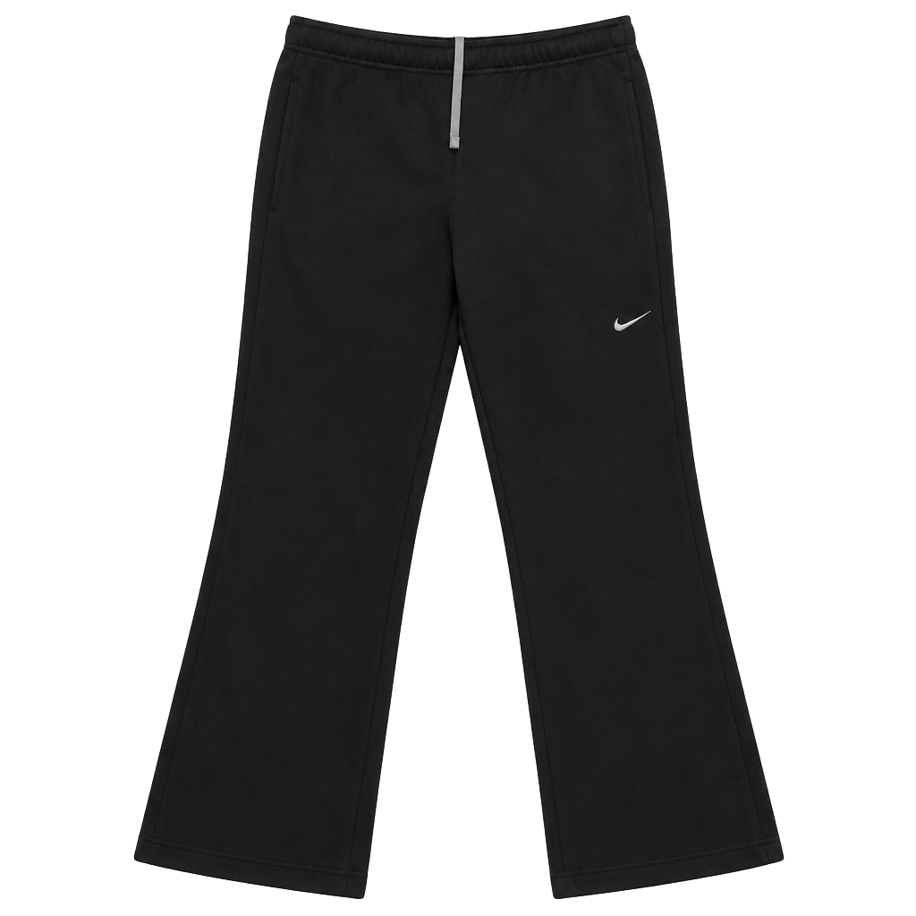 Nike Therma-Fit Size L Black Pants Sweatpants Drawstring 1