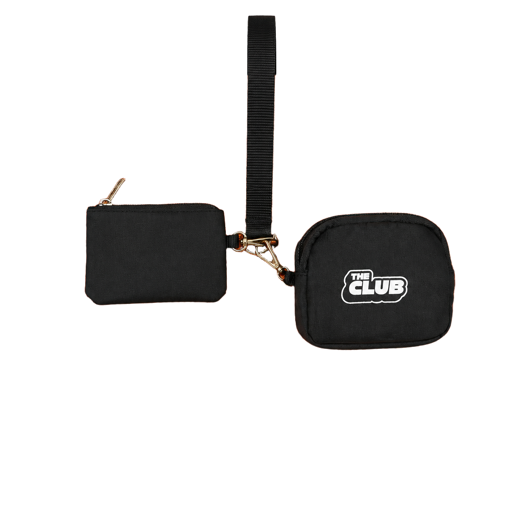Clip N Go Recycled Dual Pouch Wrist Lanyard 1