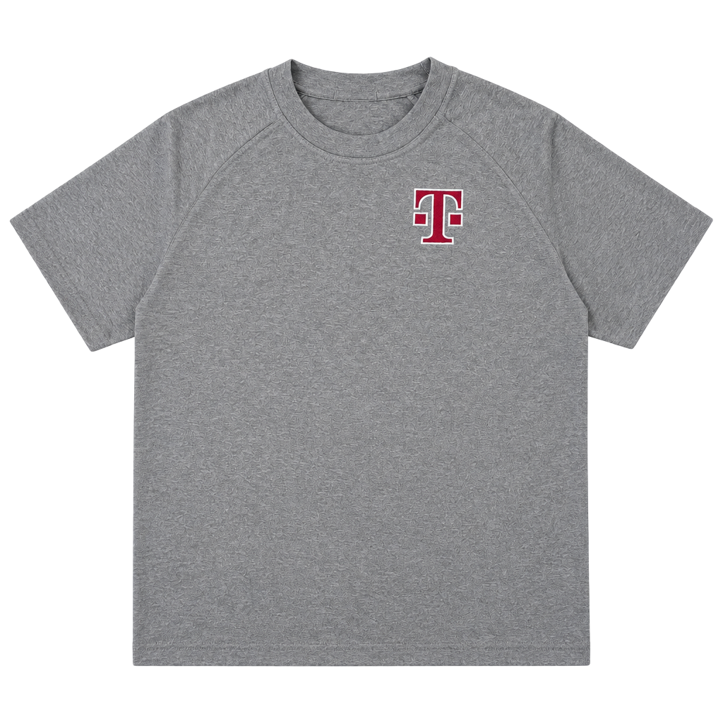 T-Mobile Long Sleeved Shirt Size XXL Gray Performance Logo Athletic Pullover 1