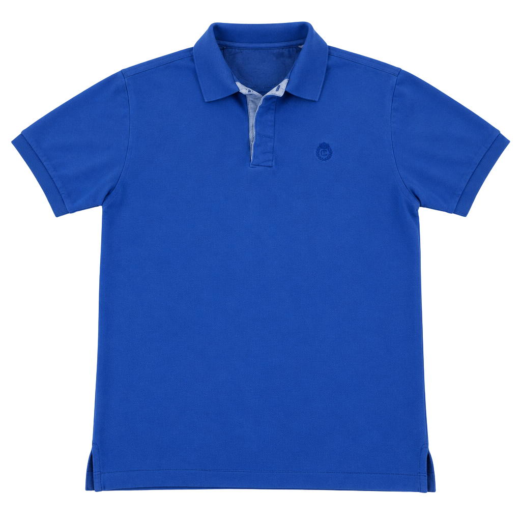 1990’s Vintage Chaps Ralph Lauren Blue Polo Shirt XL Great Condition 1