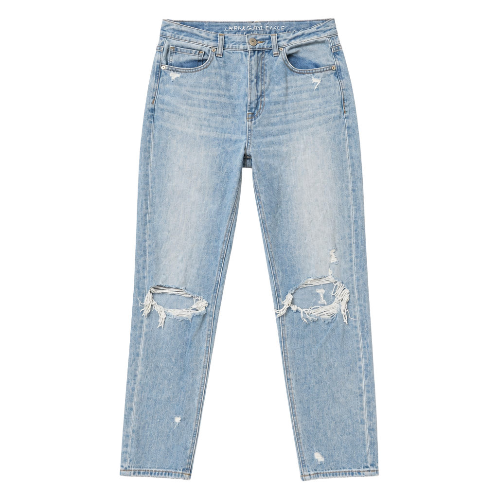 American Eagle Distressed Mom Jean Size 6 Regular 1