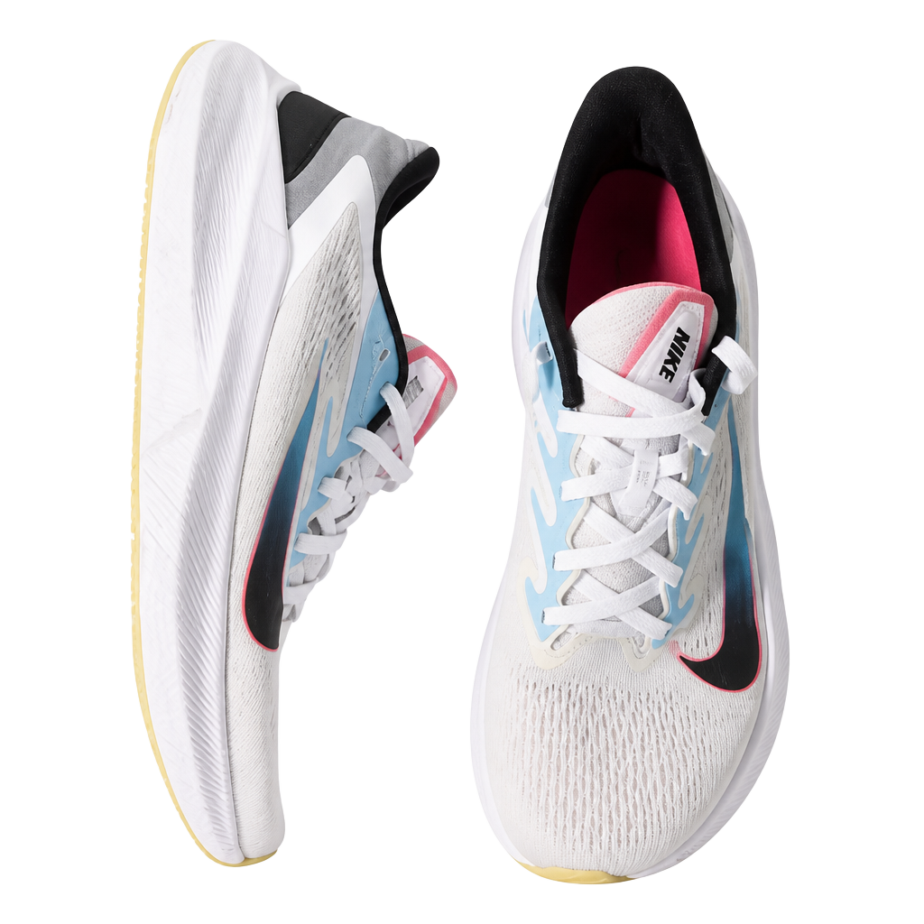 Nike Zoom Winflo 11Shoes Women's Size 7.5 White Teal Running Athletic CJ0302-102 1