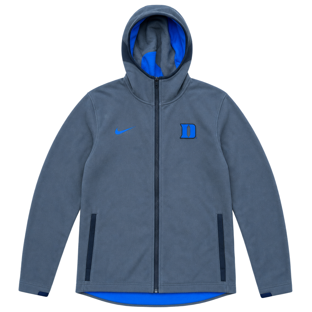 Nike Duke Blue Devils Dri-FIT Basketball Performance Full-Zip Hoodie 1