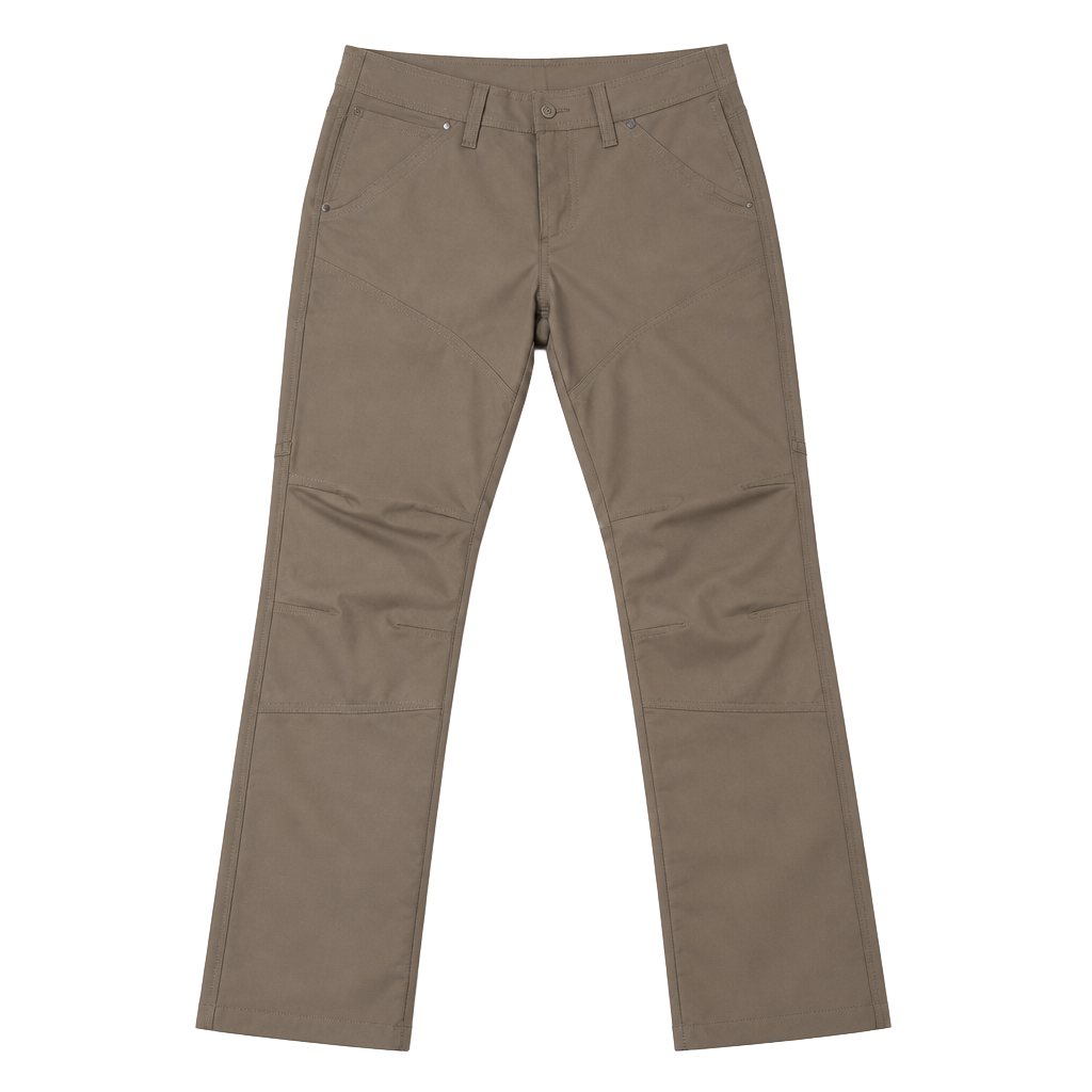 Kuhl W's Rydr Pant 32 inch Inseam Dark Khaki Size 2 Relaxed Fit 1
