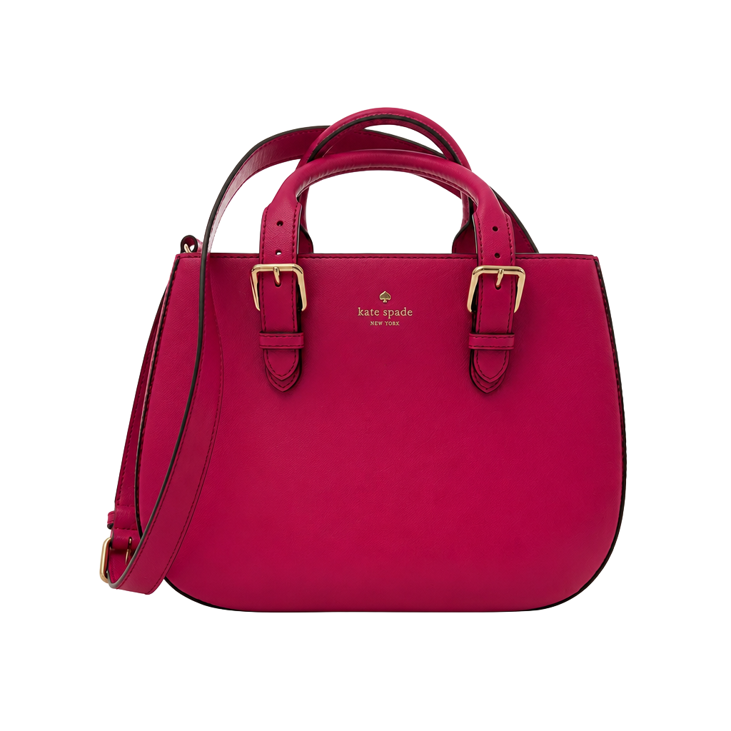 Kate Spade Laurel Way Reese Medium Saffiano Leather Satchel Pink 1