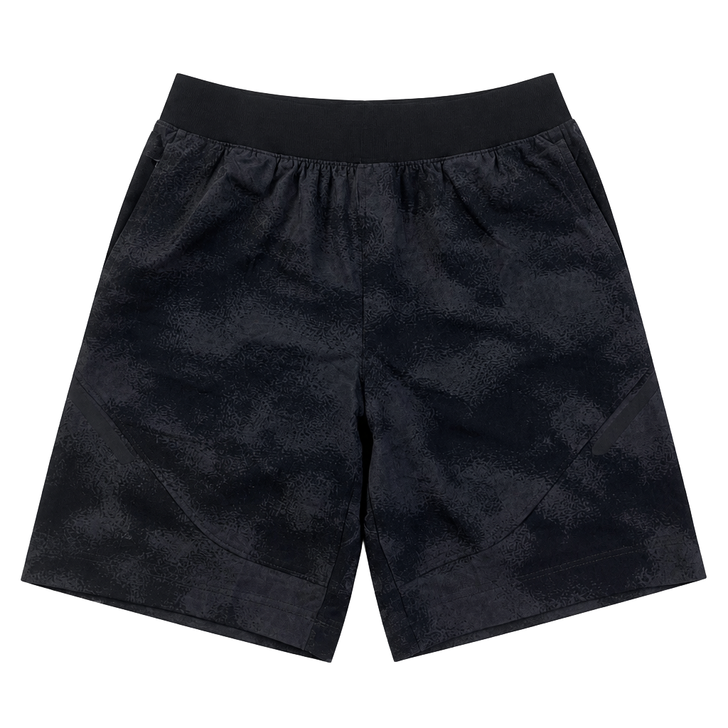 Under Armour Men's Camo Training Shorts, Gray/Black Athletic Wear, Size M 1