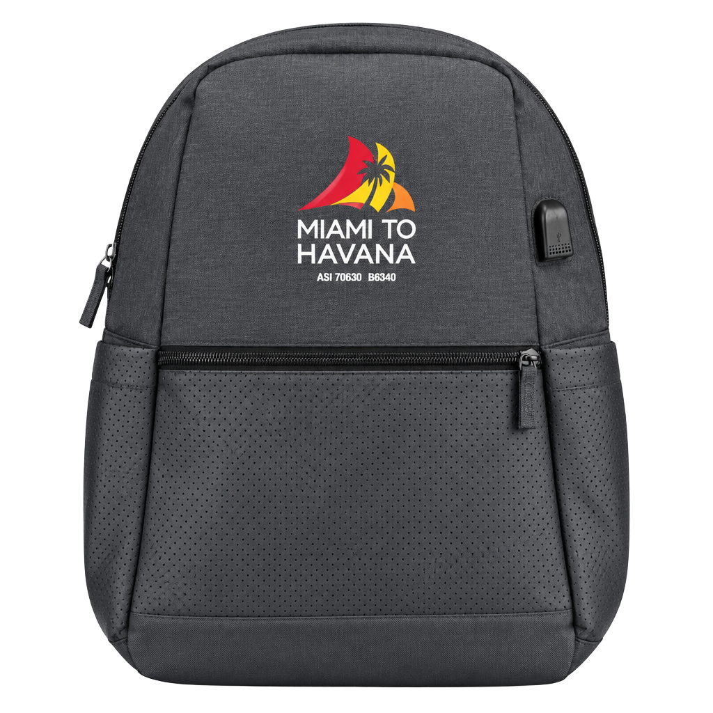 Miami To Havana Power Loaded Tech Squad USB Backpack 1