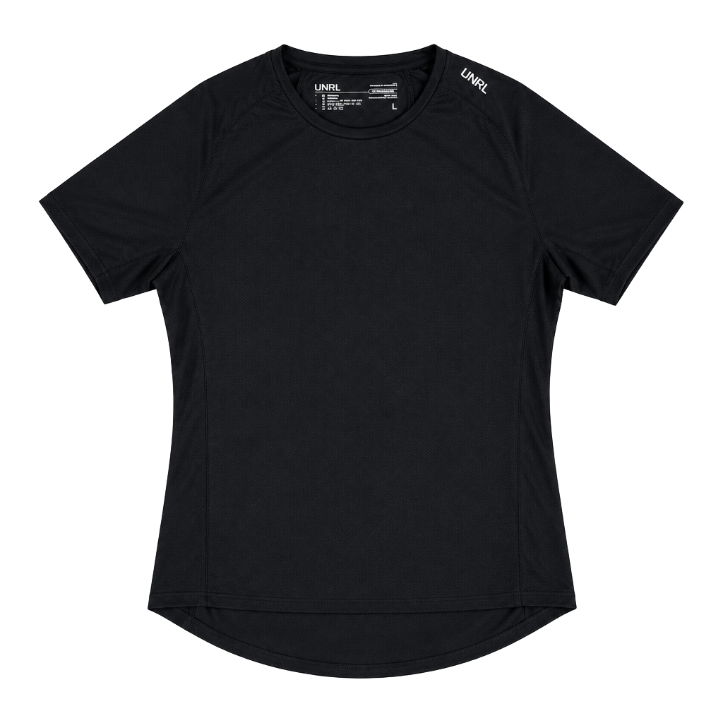 UNRL Streamline T-Shirt Size L Black Athletic Short Sleeve 1