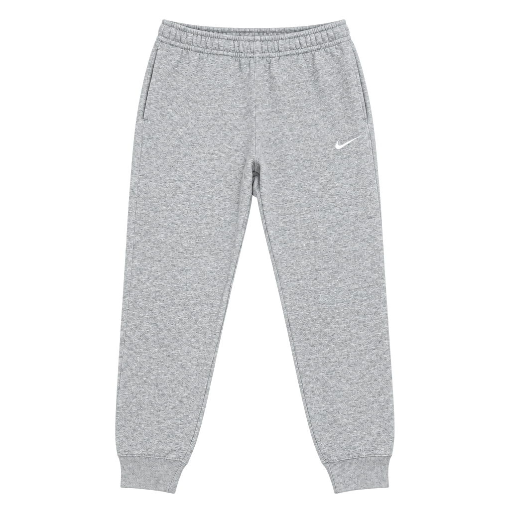 Nike Sweatpants Size M Gray Fleece Joggers 1