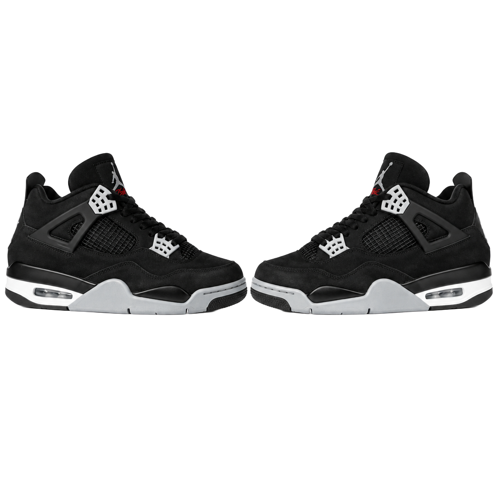 Air Jordan 4 Retro SE Black Canvas GS 1